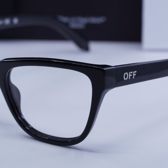 Final Price! Off-White OERJ07A STYLE 7A 1000 Black Eyeglasses - Picture 3 of 8